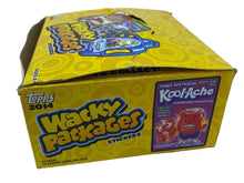 Load image into Gallery viewer, 2014 Topps Wacky Packages Cards Stickers Open Damage Box 222 Cards
