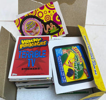 Load image into Gallery viewer, 2014 Topps Wacky Packages Cards Stickers Open Damage Box 222 Cards
