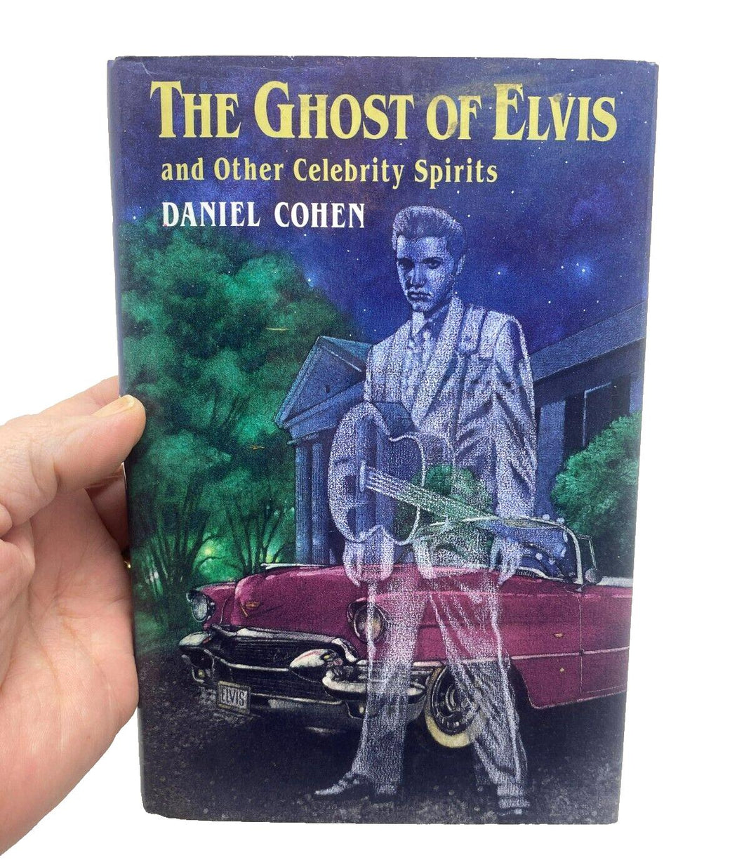 1994 The Ghost of Elvis and Other Celebrity Spirits Hardcover Book Dust Jacket