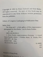 Load image into Gallery viewer, 1992 King &amp; I A Little Gallery of Elvis Impersonators Hardcover Book Dust Jacket
