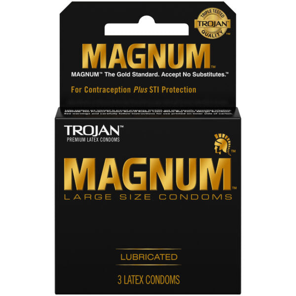 Trojan Magnum Condoms 3 Pack