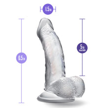 Load image into Gallery viewer, B Yours Diamond Sparkle Clear Dildo
