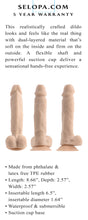 Load image into Gallery viewer, Evolved 6.5 inches Natural Feel Dildo
