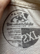 Load image into Gallery viewer, Hawaiian Style Shirt Adult 2XL XXL Beige Live A Little Surfing Surfer Surf Mens
