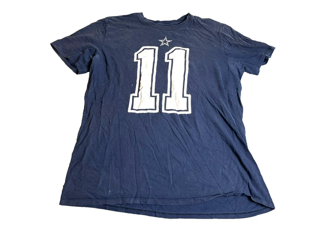 Dallas Cowboys Shirt Adult Small Navy Cole Beasley #11 NFL Football Sports Mens