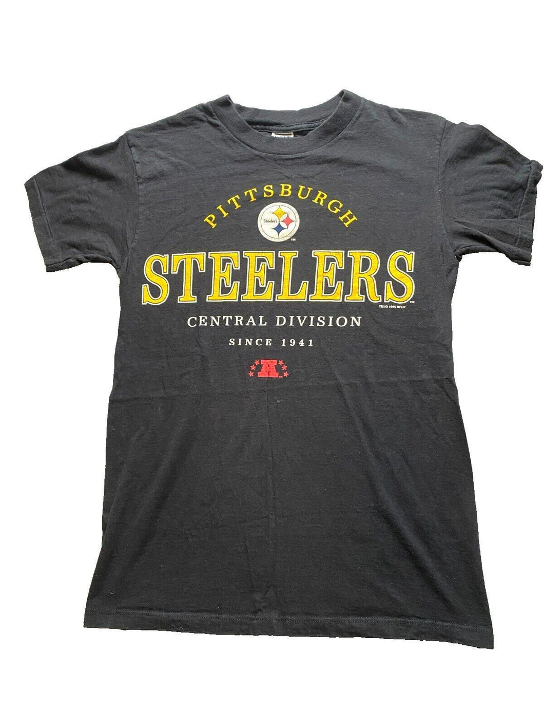 VTG Pittsburgh Steelers Shirt Adult Small NFL Football Central Division 90s Mens