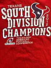 Load image into Gallery viewer, Houston Texans Shirt Adult Large Red NFL AFC American Football 2012 Playoffs Men

