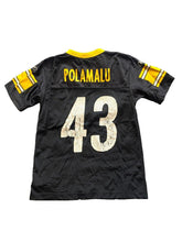 Load image into Gallery viewer, Pittsburgh Steelers Jersey Youth Small Troy Polamalu 43 NFL Football Reebok Boys
