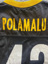 Load image into Gallery viewer, Pittsburgh Steelers Jersey Youth Small Troy Polamalu 43 NFL Football Reebok Boys

