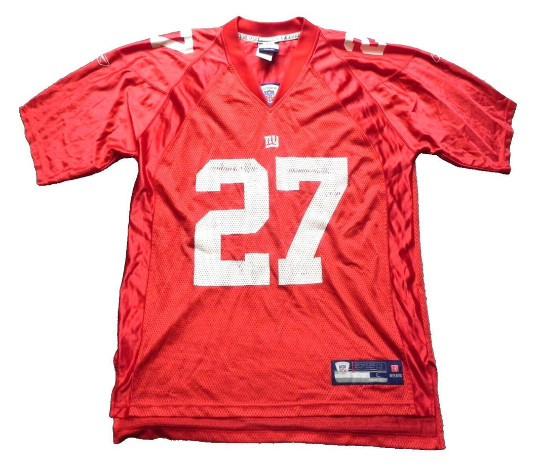 VTG New York Giants Jersey Adult Large Brandon Jacobs #27 NFL Football Y2K Mens