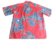 Load image into Gallery viewer, Reyn Spooner Shirt Adult Extra Large Red Blue NFL Pro Bowl 2002 Hawaiian RARE
