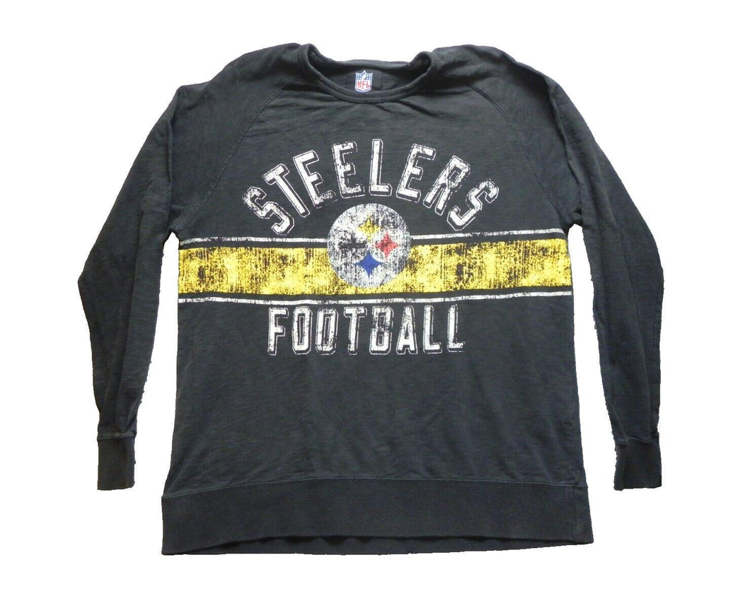 Vintage Pittsburgh Steelers sweatshirt Adult Large NFL Football Pullover Mens