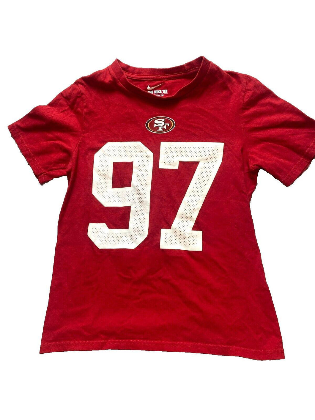 San Francisco 49ers Shirt Youth Medium Nick Bosa #97 Nike NFL Football Boys