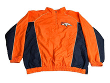 Load image into Gallery viewer, Denver Broncos Jacket Adult Extra Large 1/4 Zip Windbreaker NFL Football Mens
