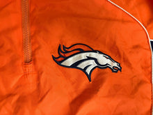 Load image into Gallery viewer, Denver Broncos Jacket Adult Extra Large 1/4 Zip Windbreaker NFL Football Mens
