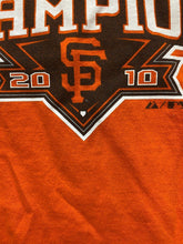 Load image into Gallery viewer, San Francisco Giants Shirt Adult 2XL XXL Orange World Series Champions MLB 2010
