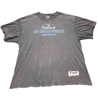 Load image into Gallery viewer, Los Angeles Dodgers Shirt Adult 2XL Gray MLB Baseball Majestic Sportswear Mens
