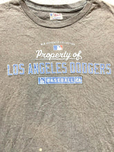 Load image into Gallery viewer, Los Angeles Dodgers Shirt Adult 2XL Gray MLB Baseball Majestic Sportswear Mens
