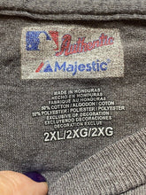 Load image into Gallery viewer, Los Angeles Dodgers Shirt Adult 2XL Gray MLB Baseball Majestic Sportswear Mens
