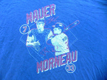 Load image into Gallery viewer, Minnesota Twins Shirt Adult 2XL XXL MAUER #7 MORNEAU #33 MLB Sportswear Mens

