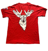Load image into Gallery viewer, VTG Texas Rangers Shirt Adult Small Red Hand Antlers Deer Nike MLB Loose Fit Men
