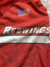 Load image into Gallery viewer, Greensboro Redwings Jersey Adult Large American Legion USA Flag Baseball Mens
