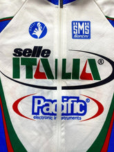 Load image into Gallery viewer, Vintage SMS Santini Cycles Jersey Adult Medium Pockets Cycling Racer Biker Mens
