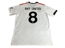 Load image into Gallery viewer, Manchester United Jersey Adult Large White #8 Adidas Aeroready Sportswear Mens
