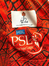 Load image into Gallery viewer, Lahore Qalandars Jersey Adult Large Red Mughal Steel Pakistan Soccer League Mens
