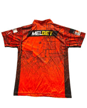 Load image into Gallery viewer, Lahore Qalandars Jersey Adult Large Red Mughal Steel Pakistan Soccer League Mens
