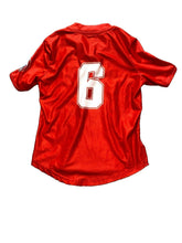 Load image into Gallery viewer, Czech Republic Jersey Youth Small Red Convent #6 Soccer BSN Sports Boys
