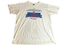 Load image into Gallery viewer, VTG Chicago Cubs Shirt Adult Large White Central Division Champs Y2K MLB Mens
