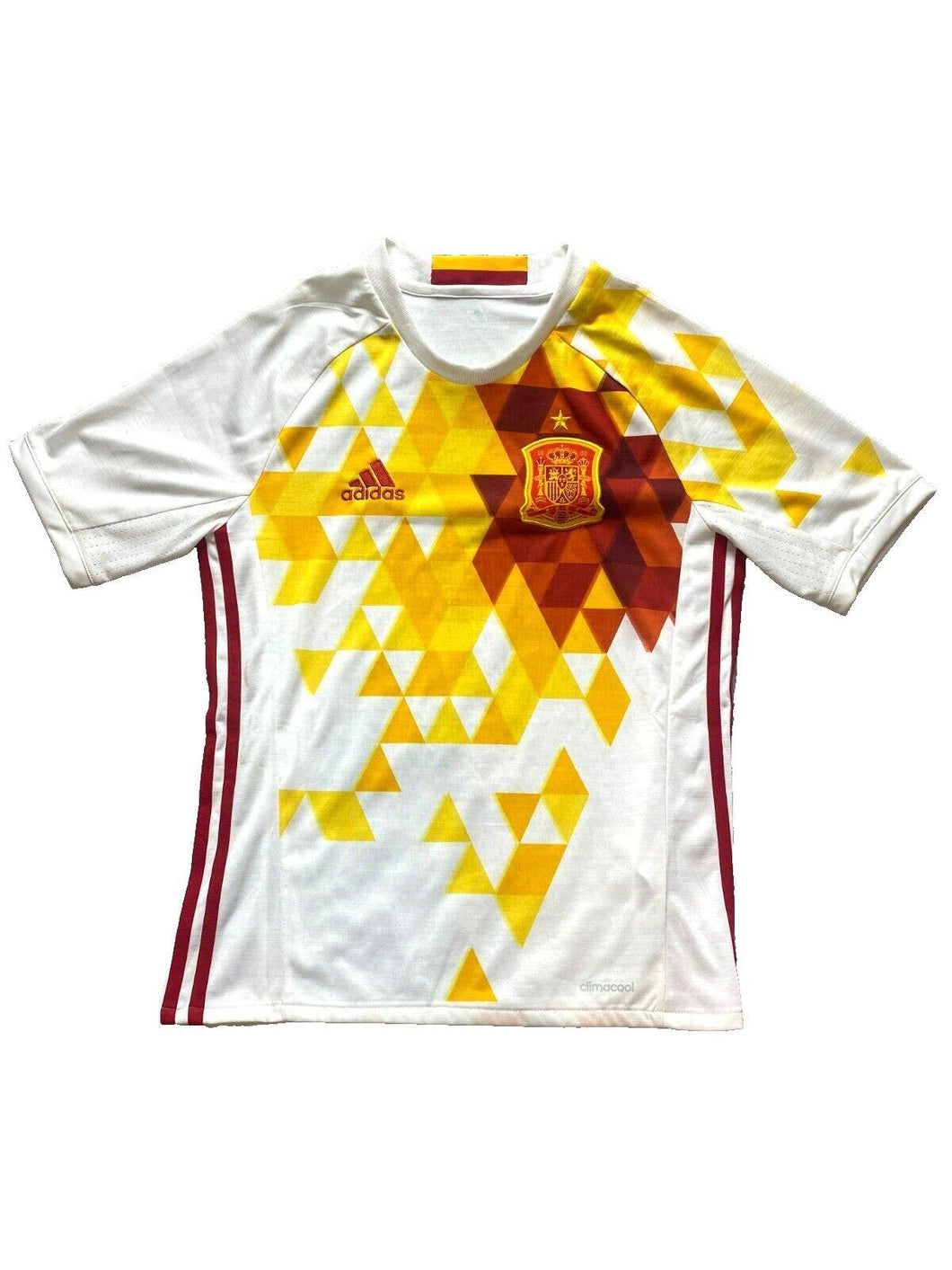 Spain Away Jersey Youth Large Adidas Climacool Football Soccer Euro 2016 Boys