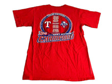 Load image into Gallery viewer, Texas Rangers Shirt Womens Medium West Division Champions MLB Baseball 2010
