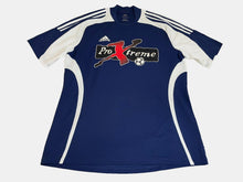 Load image into Gallery viewer, Adidas Shirt Adult Extra Large Blue White Climalite Sportswear Soccer Sport Mens

