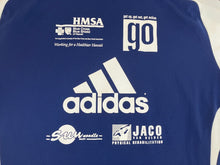 Load image into Gallery viewer, Adidas Shirt Adult Extra Large Blue White Climalite Sportswear Soccer Sport Mens
