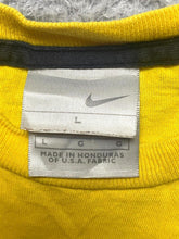 Load image into Gallery viewer, Vintage Nike Shirt Adult Large Yellow Air Spell Out Soccer Silver Tag Y2K Mens
