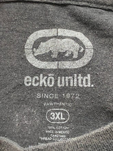 Load image into Gallery viewer, Ecko Unltd Shirt Adult 3XL Black All Crew Major Raw &amp; Uncut Rhino Skater Mens
