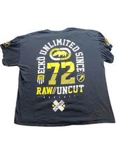 Load image into Gallery viewer, Ecko Unltd Shirt Adult 3XL Black All Crew Major Raw &amp; Uncut Rhino Skater Mens

