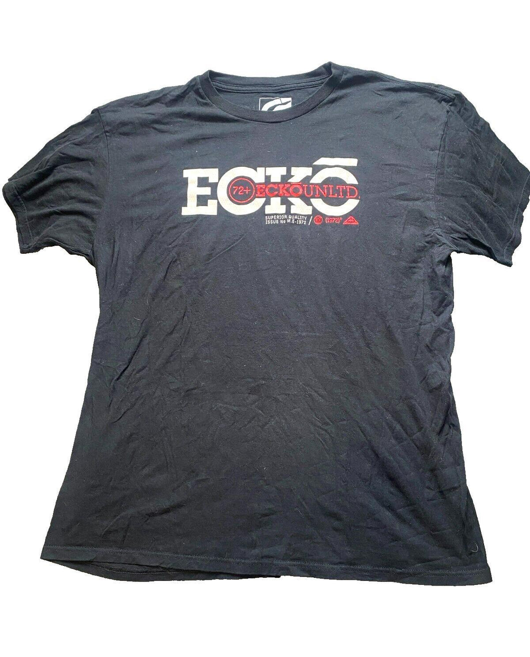 Ecko Unltd Shirt Adult Extra Large Black Superior Quality Streetwear Y2K Mens