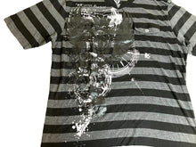 Load image into Gallery viewer, Swiss Cross Shirt Womens Extra Large Pocket Grunge Wings Affliction Style Y2K
