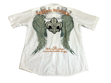 Load image into Gallery viewer, Fallen Wings Shirt Adult Large Button Up Grunge Gothic AFFLICTION STYLE Mens
