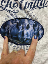 Load image into Gallery viewer, Ecko Unltd Shirt Youth 7 Small White 3D Rhino Brand Skateboard Skater Boys
