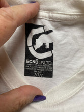 Load image into Gallery viewer, Ecko Unltd Shirt Youth 7 Small White 3D Rhino Brand Skateboard Skater Boys
