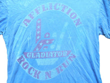 Load image into Gallery viewer, Affliction Shirt Adult Medium Gladiator Rock N Roll Live Fast Patriotic Mens
