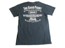 Load image into Gallery viewer, The Band Perry Shirt Womens Small Black 2014 World Tour Concert Y2K Music Ladies
