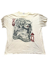 Load image into Gallery viewer, VTG King &amp; Queen Of Hearts Shirt Adult Extra Large Gothic Tattoo Grunge 90s Mens
