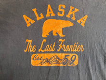 Load image into Gallery viewer, VTG Alaska Shirt Adult Large Navy Polar Bear Mountain The Last Frontier 90s Mens
