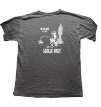 Load image into Gallery viewer, VTG New River Station Cafe &amp; Saloon Shirt Adult Medium Black Funny 90s Mens
