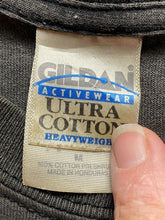 Load image into Gallery viewer, VTG New River Station Cafe &amp; Saloon Shirt Adult Medium Black Funny 90s Mens
